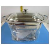 Wolfgang Puck 4 Qt. Oblong Chafing Dish Set