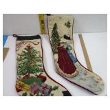 Large Hand Stitched Stockings