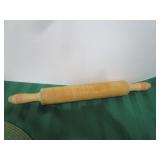 RED HANDLE ROLLING PIN