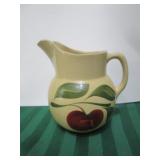 WATTS POTTERY APPLE PITCHER