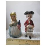 VINTAGE ENESCO COLONIAL PATRIOTIC FIGURINES BILL