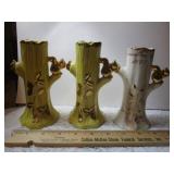 TREE TRUNK VASES