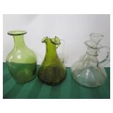 JAMESTOWN GLASS & VINEGAR CRUET