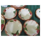 FRANCISCAN APPLE - (8) BERRY BOWLS, (2) 9.5"