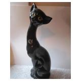 MID CENTURY BLACK CAT
