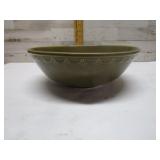 HOMER LAUGHLIN OLIVE GREEN STONEWARE BOWL GRAND