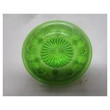 ANCHOR HOCKING COLONIAL GREEN DEPRESSION GLASS