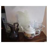 TEAPOTS STAR OF DAVID, & GODAGER PITCHER
