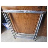 METAL SAW HORSES & AIR CMPRESSOR