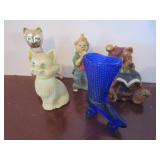 AVONE PERFUME BOTTLES & OTHER FIGURINES