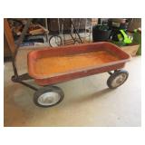 RADIO FLYER RED WAGON - HAS RUST