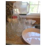 GLASSES, TUPPERWARE & MORE