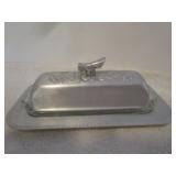 HAND TAMPERED BUTTER DISH