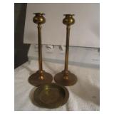 BRASS CANDLE STICKS