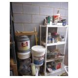 SHELF, PAINT BRUSHES, & MORE - ALL FOR ONE MONEY