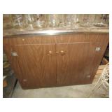 STAINLESS STEEL CABINET WITH CONTENTS INSIDE