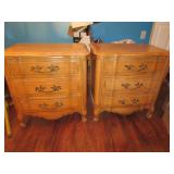 SIDE TABLES - 3 DRAWERS