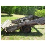 HOMEMADE TRAILER - ROUGH SHAPE