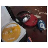 CD PLAYER RED CLASSIC WITH CD & RADIO MINI