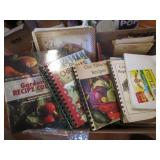 BOX OF NICE COOKBOOKS