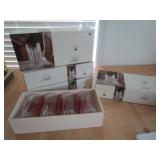 HEAVY CRYSTAL GLASSES 14