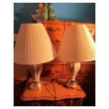 PAIR OF LAMPS