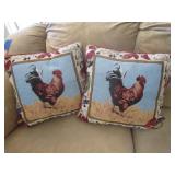 ROOSTER DECORATIVE PILLOWS