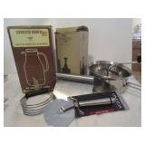 DIAMOND SERVING PITCHER, PAMPERED CHEF, & MORE