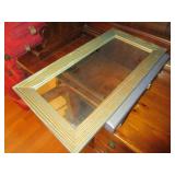 FRAMED MIRROR, SHANNON CRYSTAL SERVING SET, &