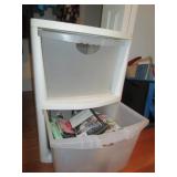 PLASTIC STORAGE DRAWERS