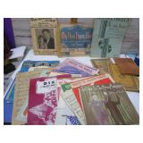 VINTAGE SHEET MUSIC & SONG BOOKS