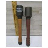 REPLICA OF WWII GERMAN POTATO MASHER GRENADE