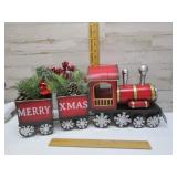 TIN CHRISTMAS TRAIN