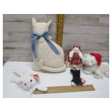 TY CATS & OTHERS WITH BAG