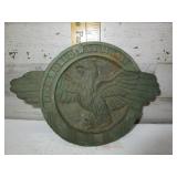 WW II EAGLE CAST IRON