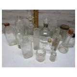 VINTAGE DECANTERS & OLD BOTTLES