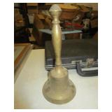 BRASS SCHOOL BELL