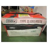 NEW SET OF LIFE JACKETS