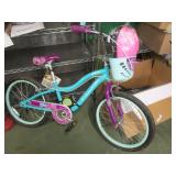 NEW GIRLS BIKE WITH HELMET