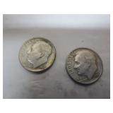 SILVER ROOSEVELT DIMES -2