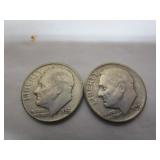 SILVER ROOSEVELT DIMES -2