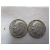 SILVER ROOSEVELT DIMES -2