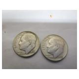 SILVER ROOSEVELT DIMES -2