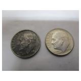 SILVER ROOSEVELT DIMES -2