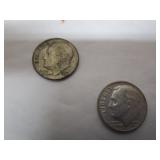 SILVER ROOSEVELT DIMES -2