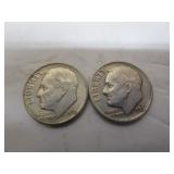 SILVER ROOSEVELT DIMES -2