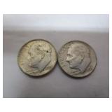 SILVER ROOSEVELT DIMES -2