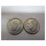 SILVER ROOSEVELT DIMES -2
