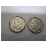 SILVER ROOSEVELT DIMES -2