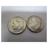 SILVER ROOSEVELT DIMES -2